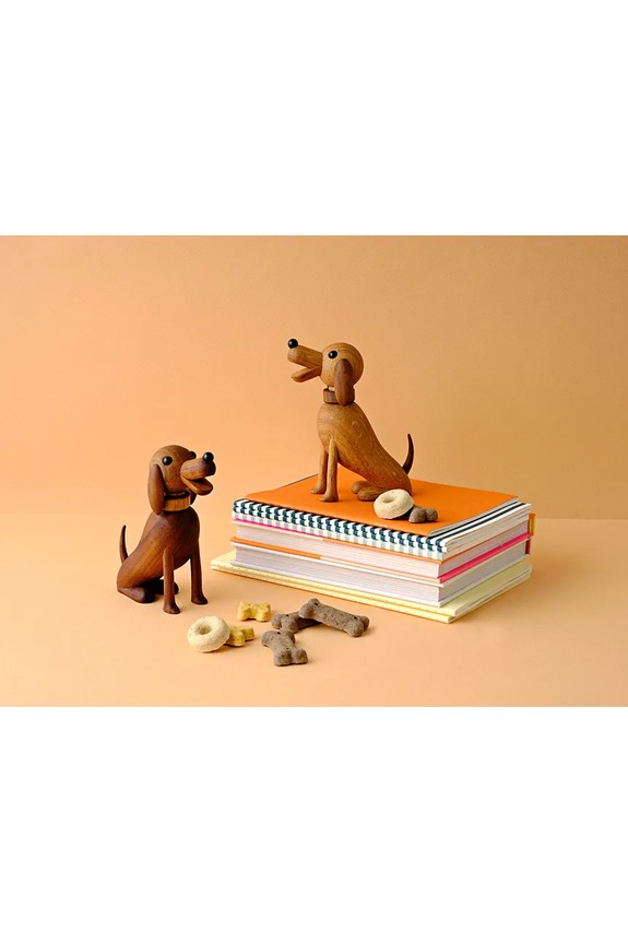 Dnevna soba in spalnica Dekorativna figura Lucie Kaas Bella 12 cm DG01OAK rjava