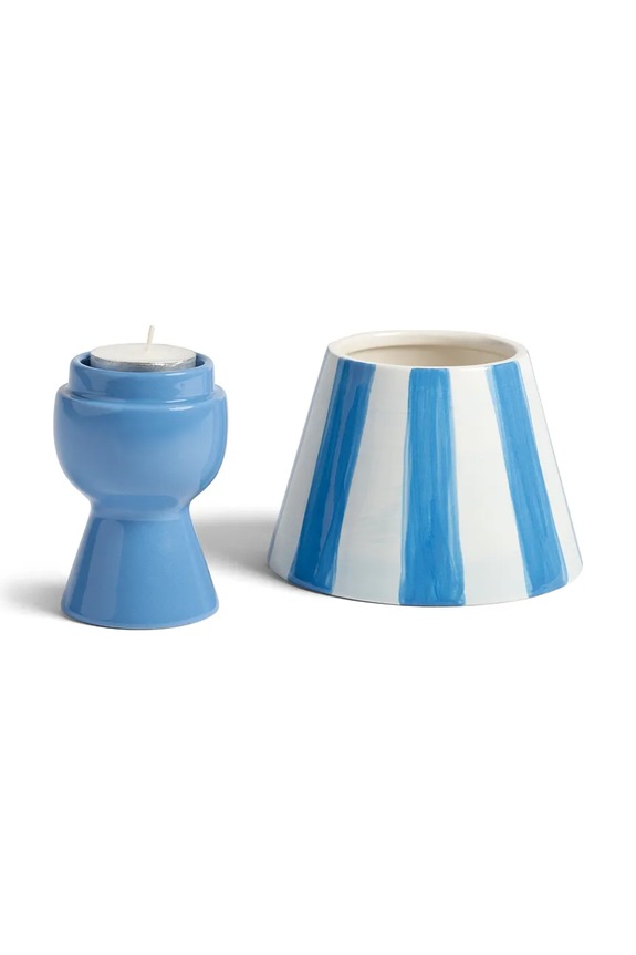 &k amsterdam sfesnic decorativ cantine blue 16 cm 1315.02. albastru AA00