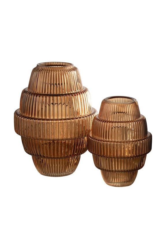 J-Line vază decorativă Max 30 cm 49592 maro AA00