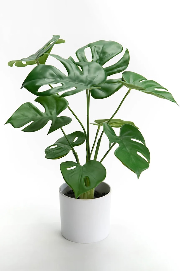 home & lifestyle plantă artificială în ghiveci 10 x 39 cm verde 155812