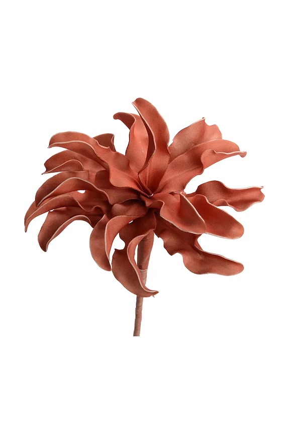home & lifestyle flori artificiale 10 x 54 x 20 cm portocaliu 137995