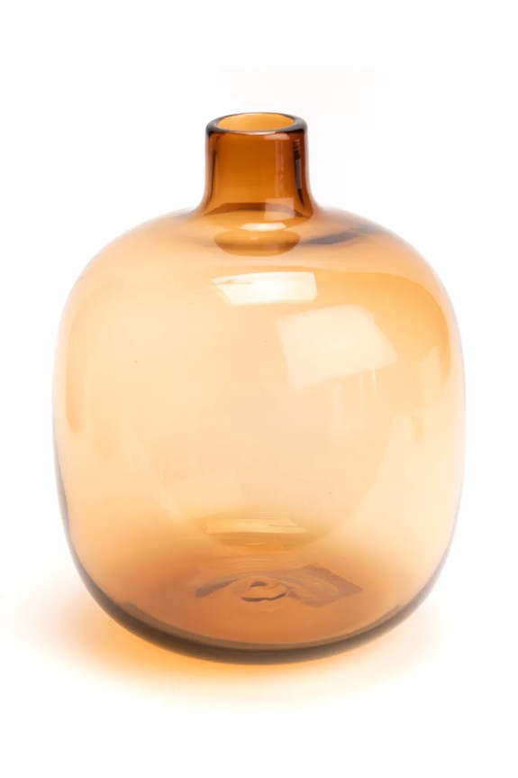 home & lifestyle wazon dekoracyjny 25 cm pomarańczowy 159591