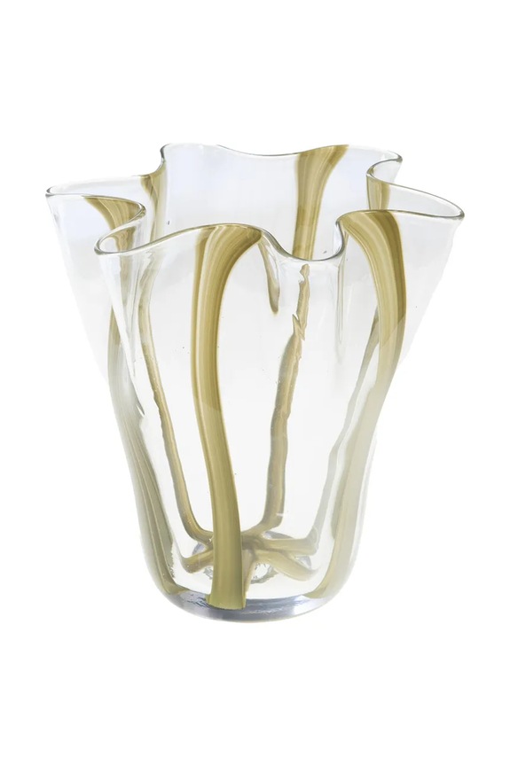 home & lifestyle wazon dekoracyjny 18.5 cm zielony 166386