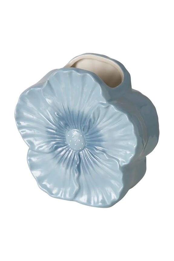Διακοσμητικό βάζο Boltze Melany 15 cm μπλε 2077692