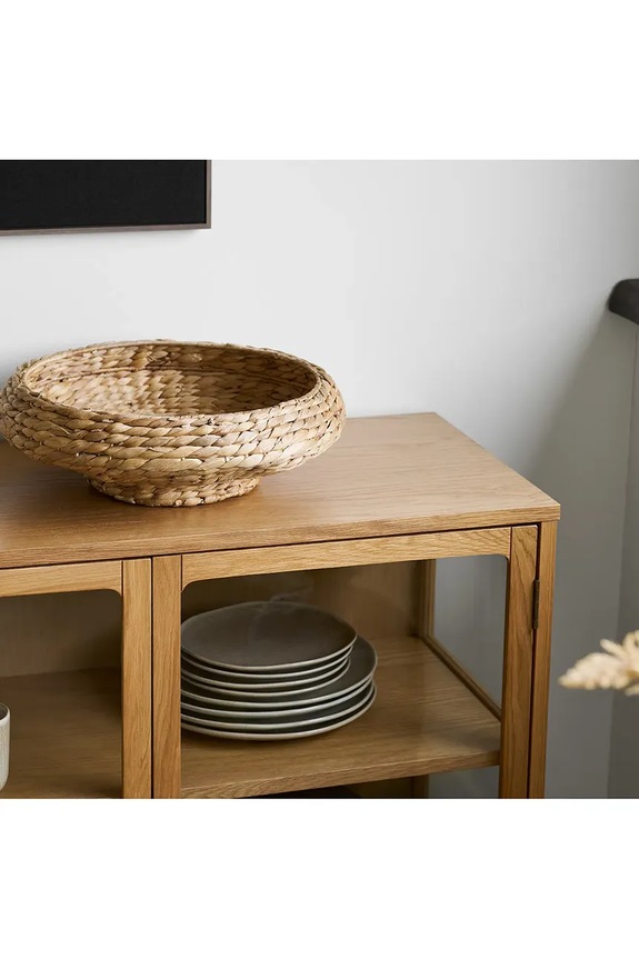 Obývacia izba a spálňa House Nordic Tácka dekoratívna 38 x 38 x 12,5 cm 4401570 béžová