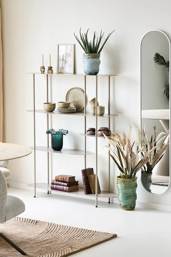Salon i sypialnia House Nordic wazon dekoracyjny 30 cm 4442064 turkusowy