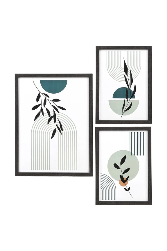 Κορνίζα House Nordic Aspen 21 x 30 / 30 x 40 cm 3-pack μαύρο 4981013