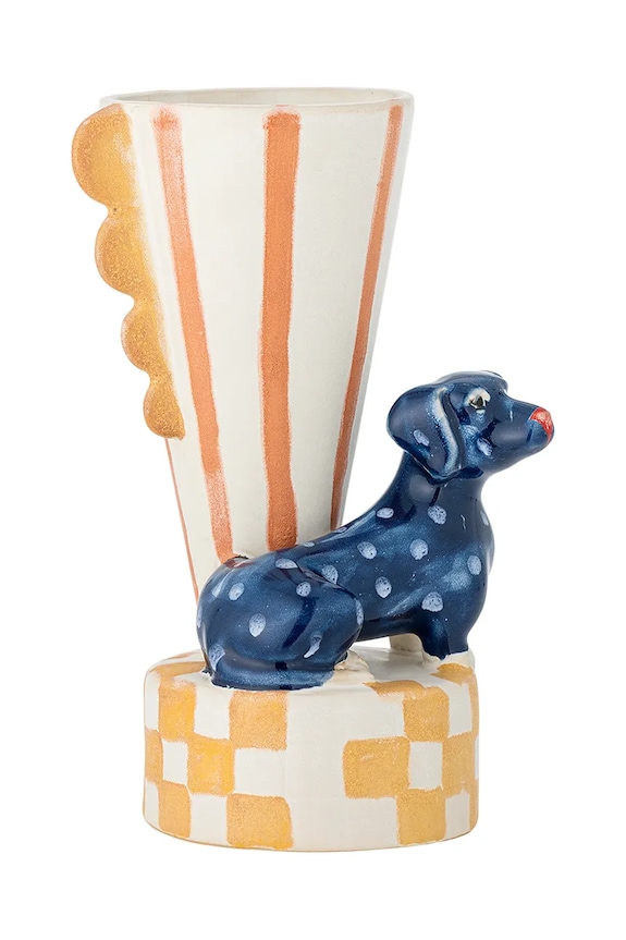 Bloomingville vaso decorativo Dachsy 21,5 cm 82063235 multicolore AA00