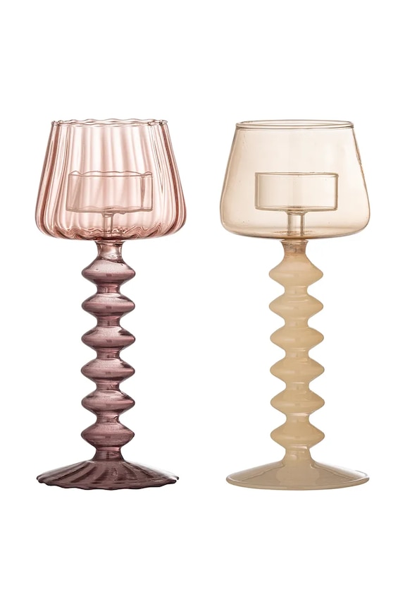 Sada dekoratívnych svietnikov Bloomingville Daze Votive 20,5 cm 2-pak viacfarebná 82072750