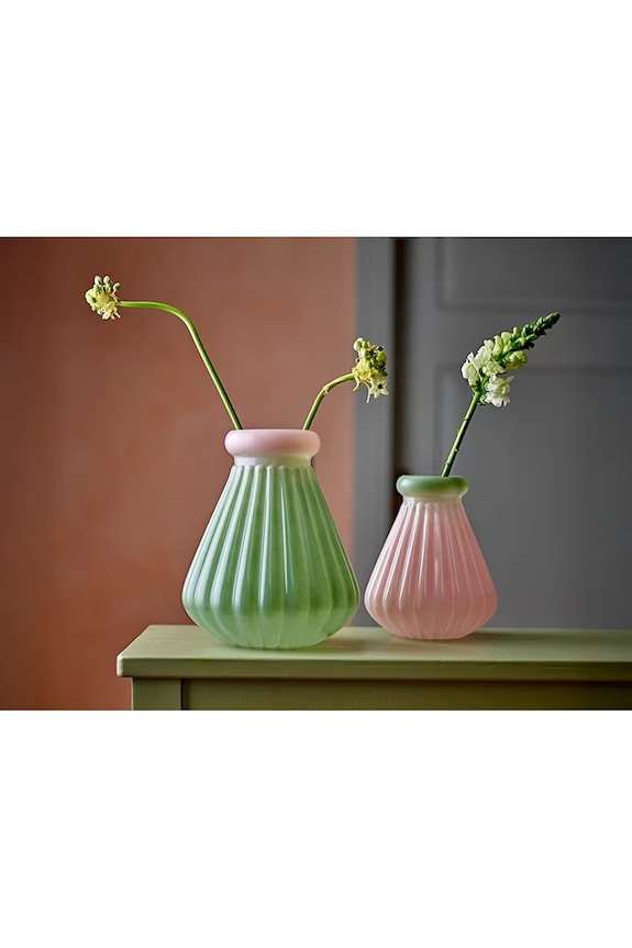 Bloomingville vaso decorativo Judith 24,5 cm verde 82072711