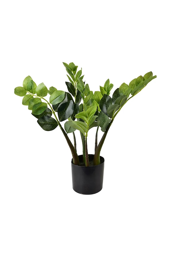 Inne Plantă artificială decorativă 15 x 15 x 50 cm verde HTQC2148