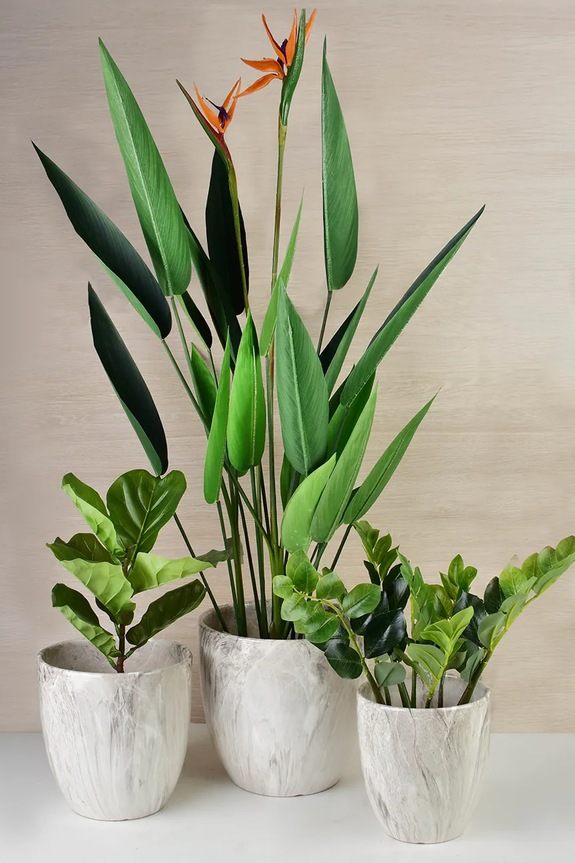 Living și dormitor Inne Plantă artificială decorativă 15 x 15 x 50 cm HTQC2148 verde