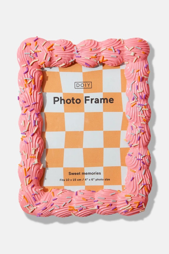 DOIY ramă în picioare din plastic 14,5 x 19 cm DYPHFSWPK roz AA00