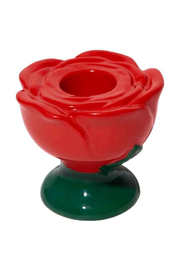 DOIY sfeșnic decorativ din ceramică 6,3 x 6,3 x 6 cm multicolor DYCAHMROS