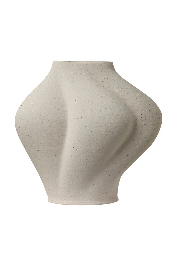 AYTM wazon dekoracyjny z kamionki 13,8 x 30 cm beżowy 510670058012