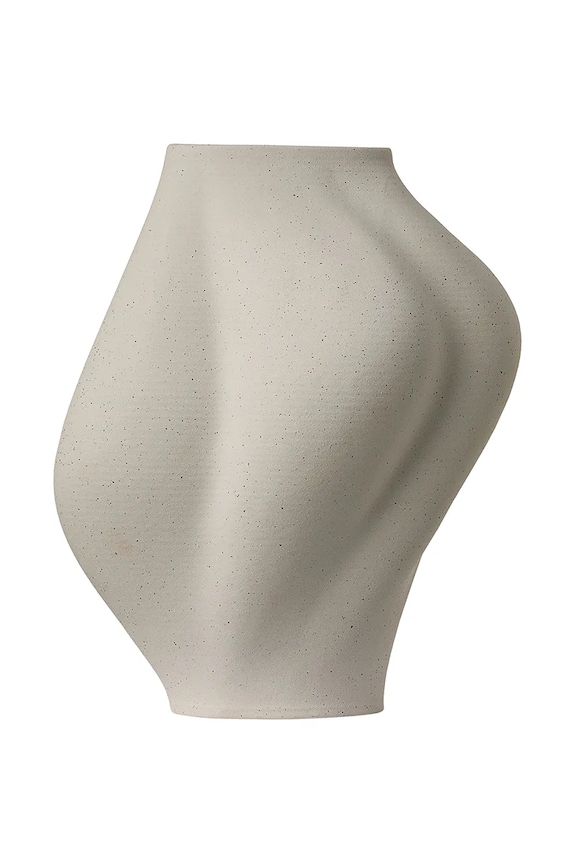 AYTM vază decorativă din gresie 17 x 35 cm bej 510680058013