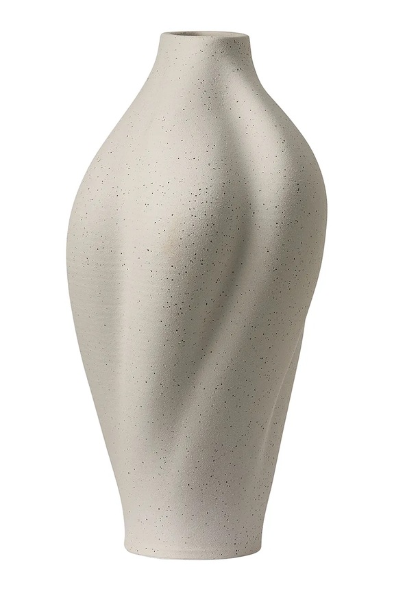AYTM vază decorativă din gresie 17 x 35 cm 510680058013 bej AA00