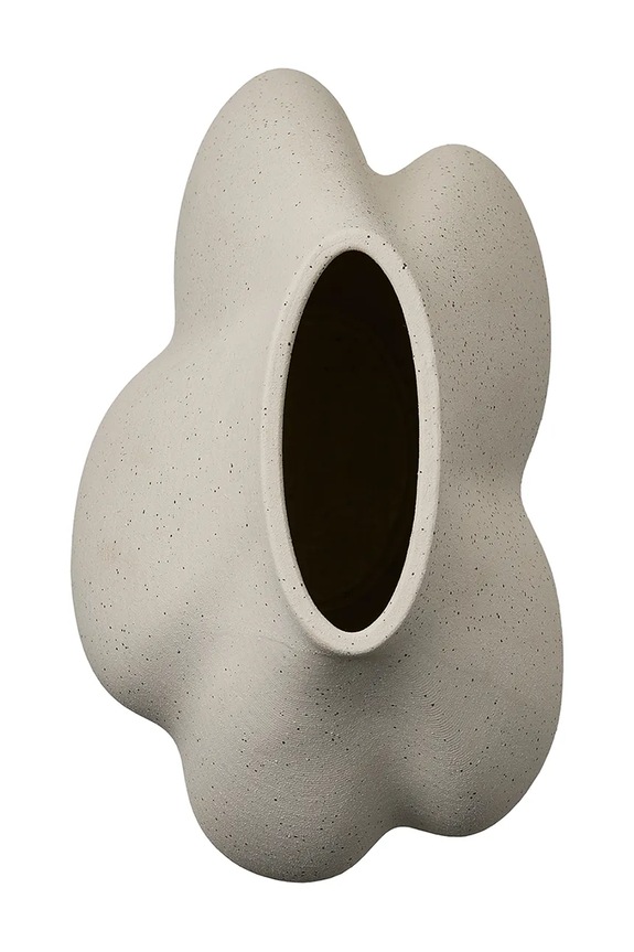 AYTM vază decorativă din gresie 17 x 35 cm bej 510680058013
