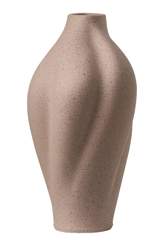 Salon i sypialnia AYTM wazon dekoracyjny z kamionki 17 x 35 cm 510680857013 różowy