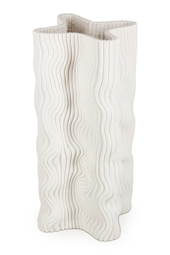 S|P Collection váza dekoratívna z kameniny 17,5 x 17,5 x 33 cm 820305 biela AA00