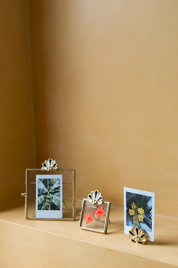 Doing Goods rámik dekoratívny mosadzný 12,5 x 11 x 0,8 cm žltá 1.20.12.085.923.4
