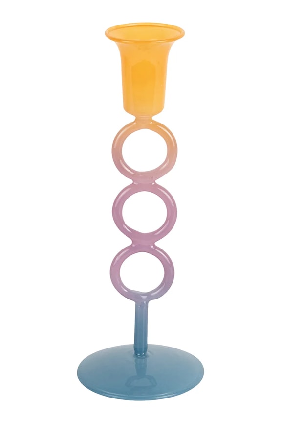 Present Time sfeşnic decorativ din sticlă colorată multicolor PT4350MC