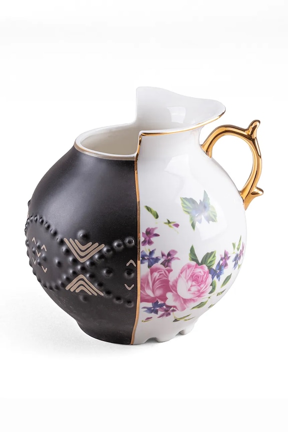 Seletti váza dekoratívna vyrobená z porcelánu 19,5 x 18,5 cm viacfarebná 09190