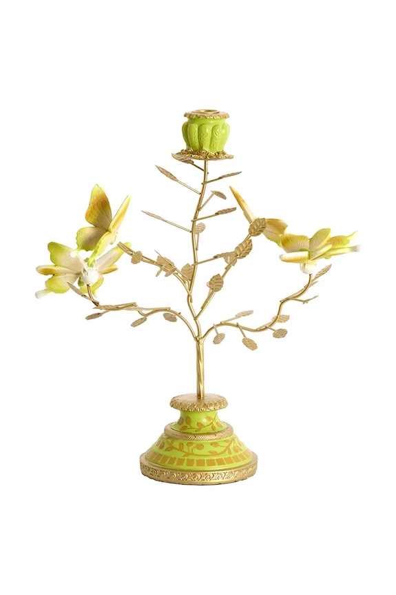 Light & Living sfeşnic decorativ din metal 35,5 x 18 x 37,5 cm verde 6085476