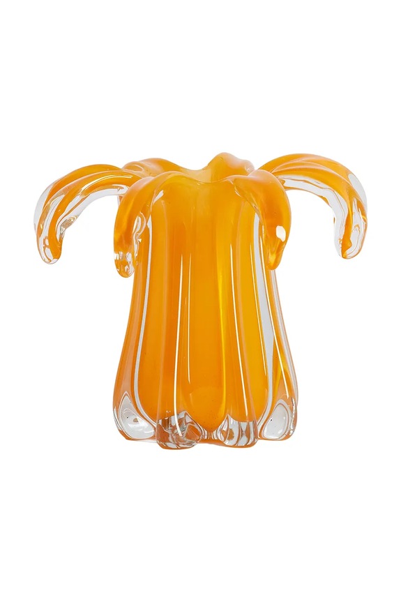 Light & Living vază decorativă din sticlă colorată 22 x 17 cm portocaliu 5769690