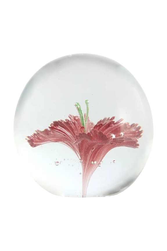 Light & Living figurină decorativă din sticlă 8 x 8 xm roz 7621489