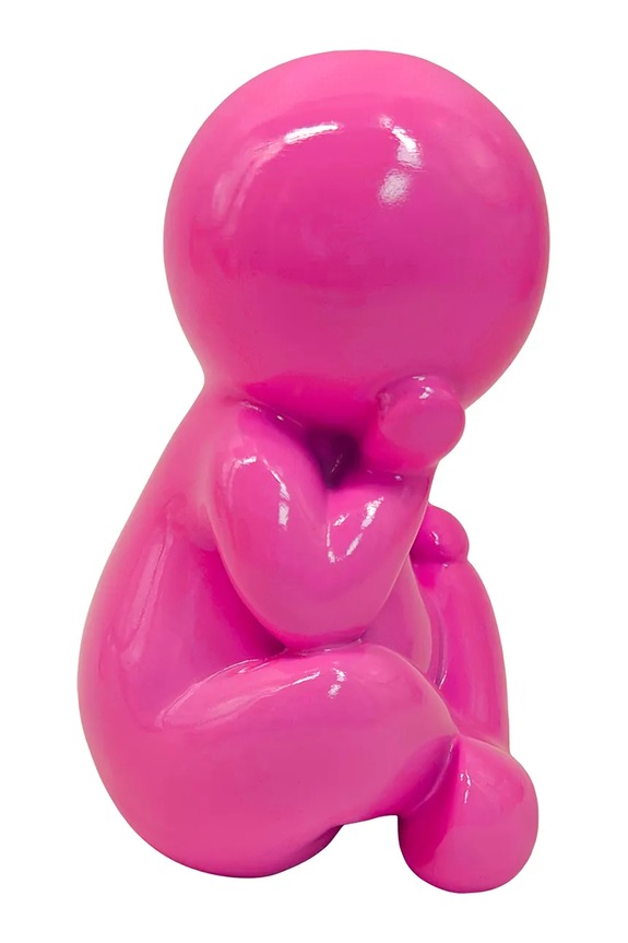 Present Time фигурка декоративная из пластика 21 x 34,8 cm PT4413BP розовый AA00