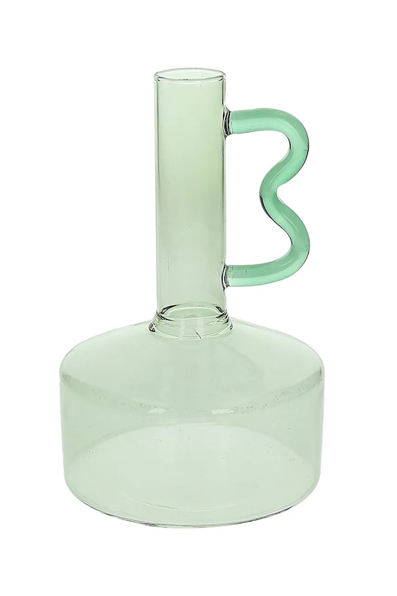 Tognana wazon dekoracyjny ze szkła borokrzemianowego 19 cm zielony GD5VA102867A