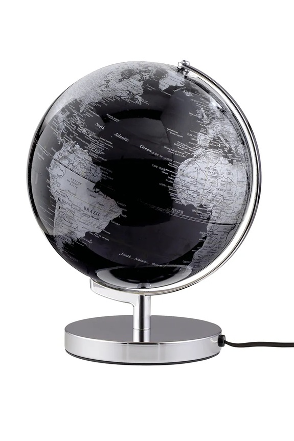 Troika glob decorativ din plastic 25 x 25 x 32 cm negru TRG2511C.BKSI.CH