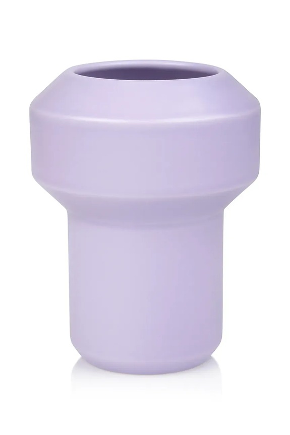 Lucie Kaas Βάζο επιδαπέδιο από κεραμικό 20,5 cm μωβ FU02LA