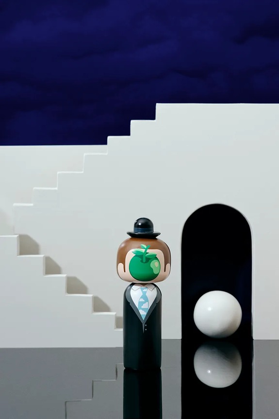 Lucie Kaas figurka dekoracyjna drewniana 14,5 cm SI02RM multicolor AA00