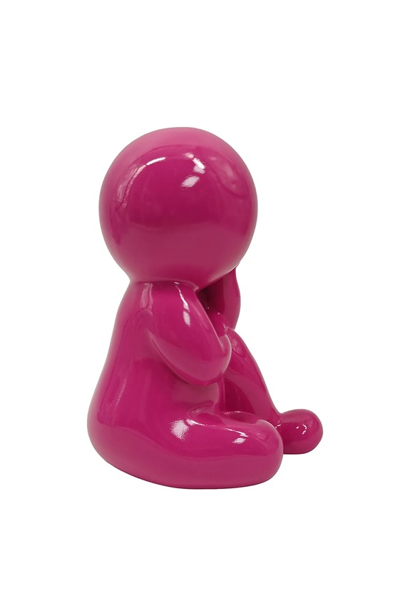 Present Time figurină decorativă din plastic PT4412BP roz AA00