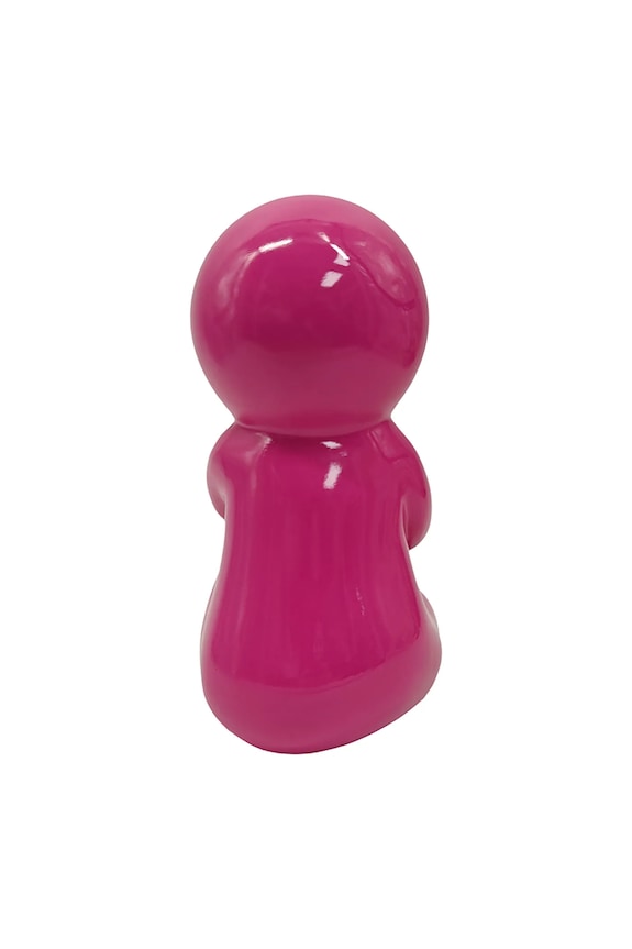 Living și dormitor Present Time figurină decorativă din plastic PT4412BP roz
