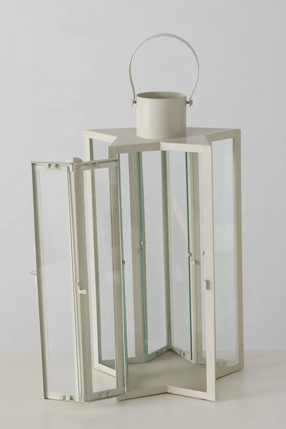 Lifestyle Boltze lanterna Estrella 40,5 x 22 cm 2059959 beige