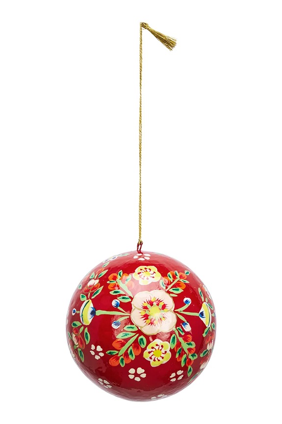 Madam Stoltz globuri de pom 10 cm multicolor AL.007022C