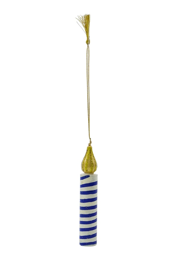 House Doctor dekoratív medál HDJulepynt 9 x 1,5 cm 3 db 267720004 többszínű AA00