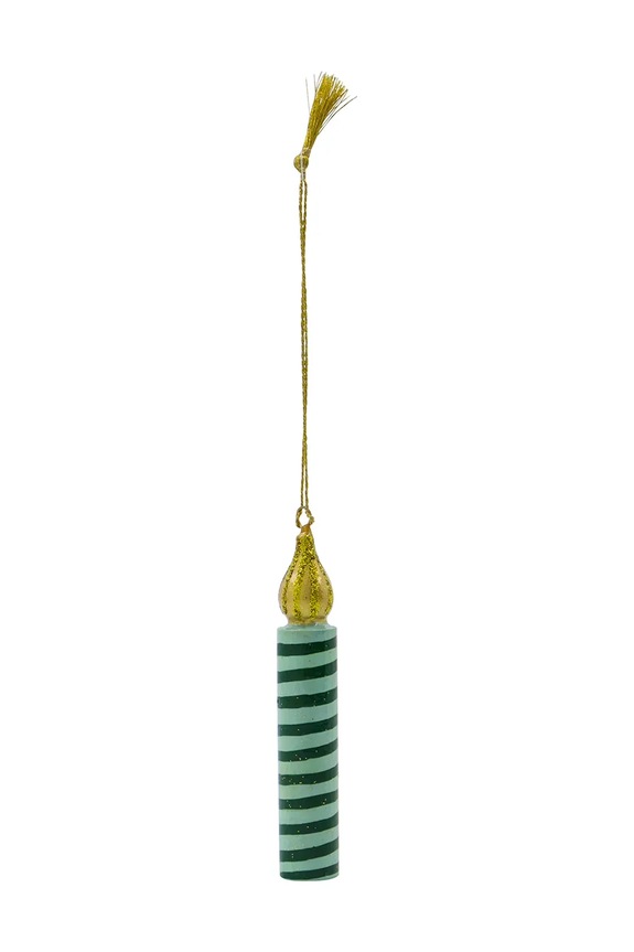 House Doctor dekoratív medál HDJulepynt 9 x 1,5 cm 3 db többszínű 267720004