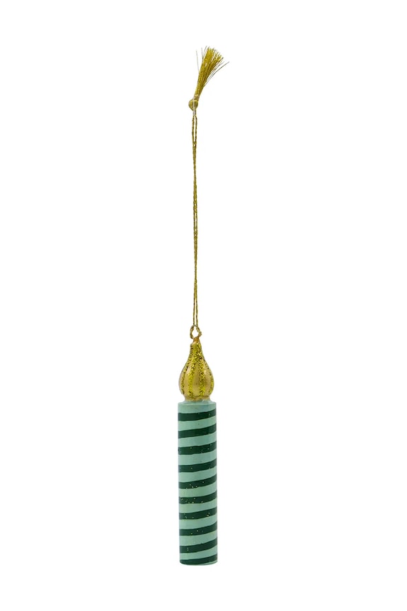 House Doctor dekoratív medál HDJulepynt 9 x 1,5 cm 3 db többszínű 267720004
