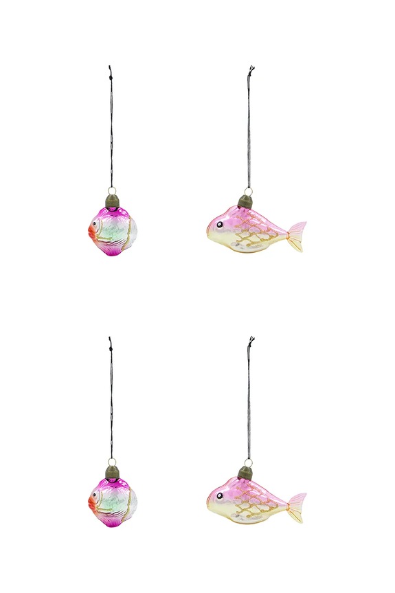 Komplet božičnih kroglic House Doctor HDPez 5 cm 4-pack pisana 206922187