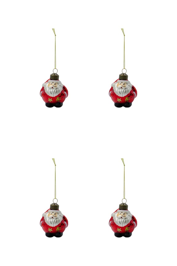 Set kuglica za bor House Doctor HDKlaw 7 x 5,5 cm 4-pack šarena 206863103