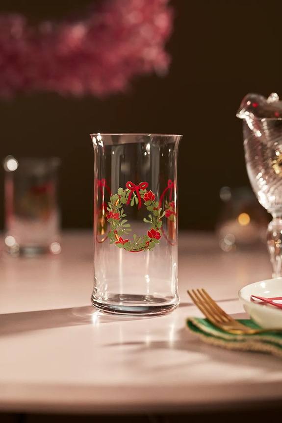 Holmegaard kufel do piwa Holmegaard Christmas 500 ml 4800576 transparentny AA00