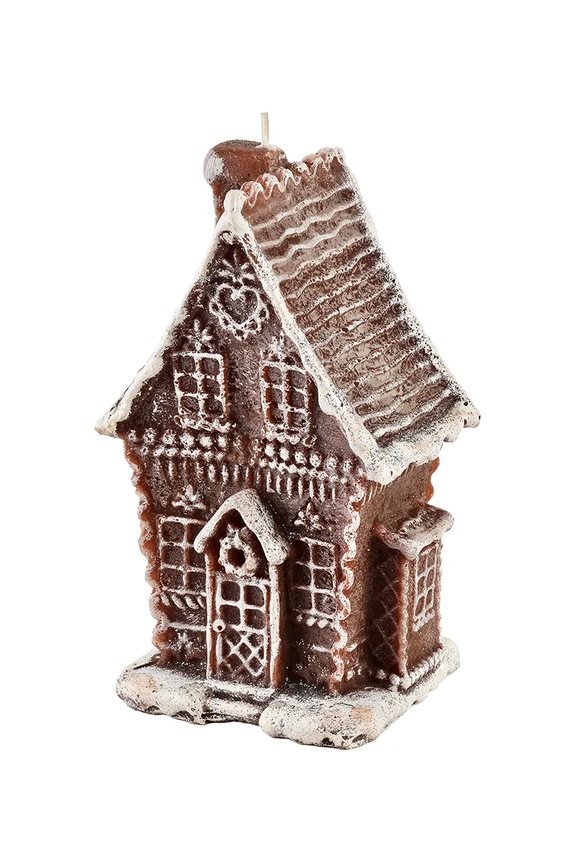 Свічка декоративна Affek Design 11 x 11 x 19 cm коричневий BC0763.SW