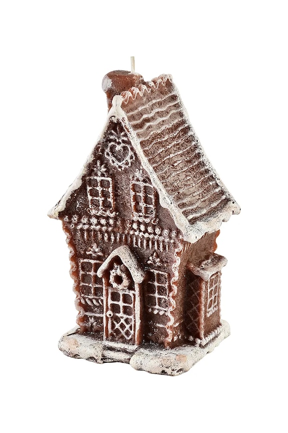 Свічка декоративна Affek Design 11 x 11 x 19 cm коричневий BC0763.SW