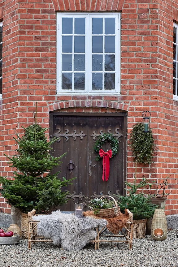Bloomingville karácsonyi koszorú Cedar Wreath 50 x 11 cm 82072345