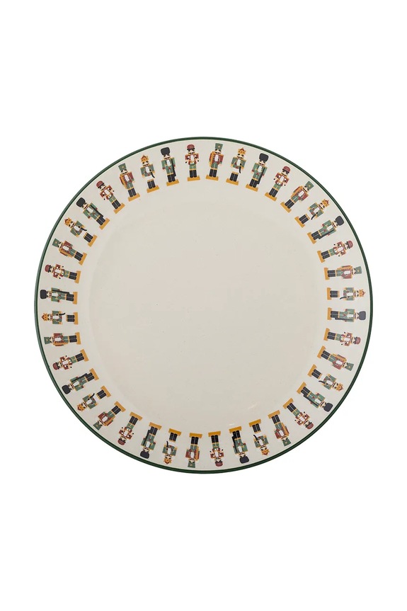 Set božićnih tanjura za desert Bloomingville Jolly 20 x 3 cm 6-pack 82072681 šarena AA00