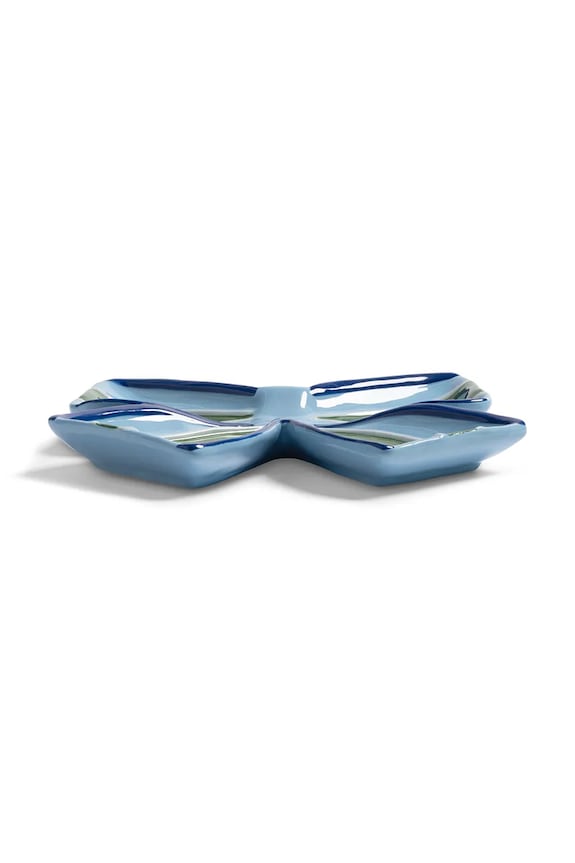 &k amsterdam farfurie decorativă ribbon 22 x 22 x 3,5 cm 2797.44 multicolor AA00